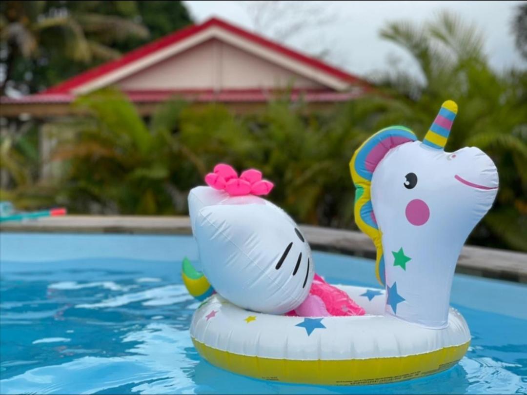 Hauolibed - Havre De Passion Avec Piscine Villa Sainte-Rose Exteriör bild