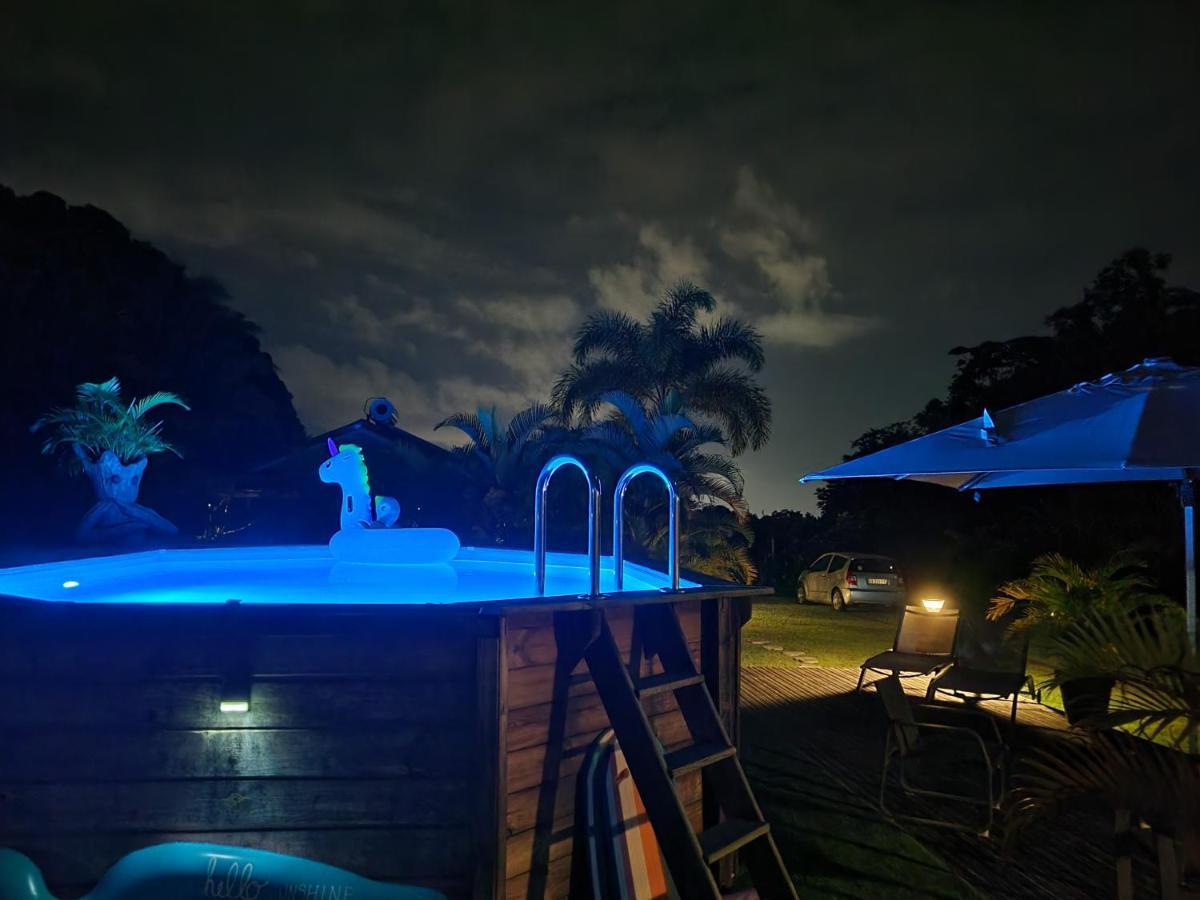 Hauolibed - Havre De Passion Avec Piscine Villa Sainte-Rose Exteriör bild
